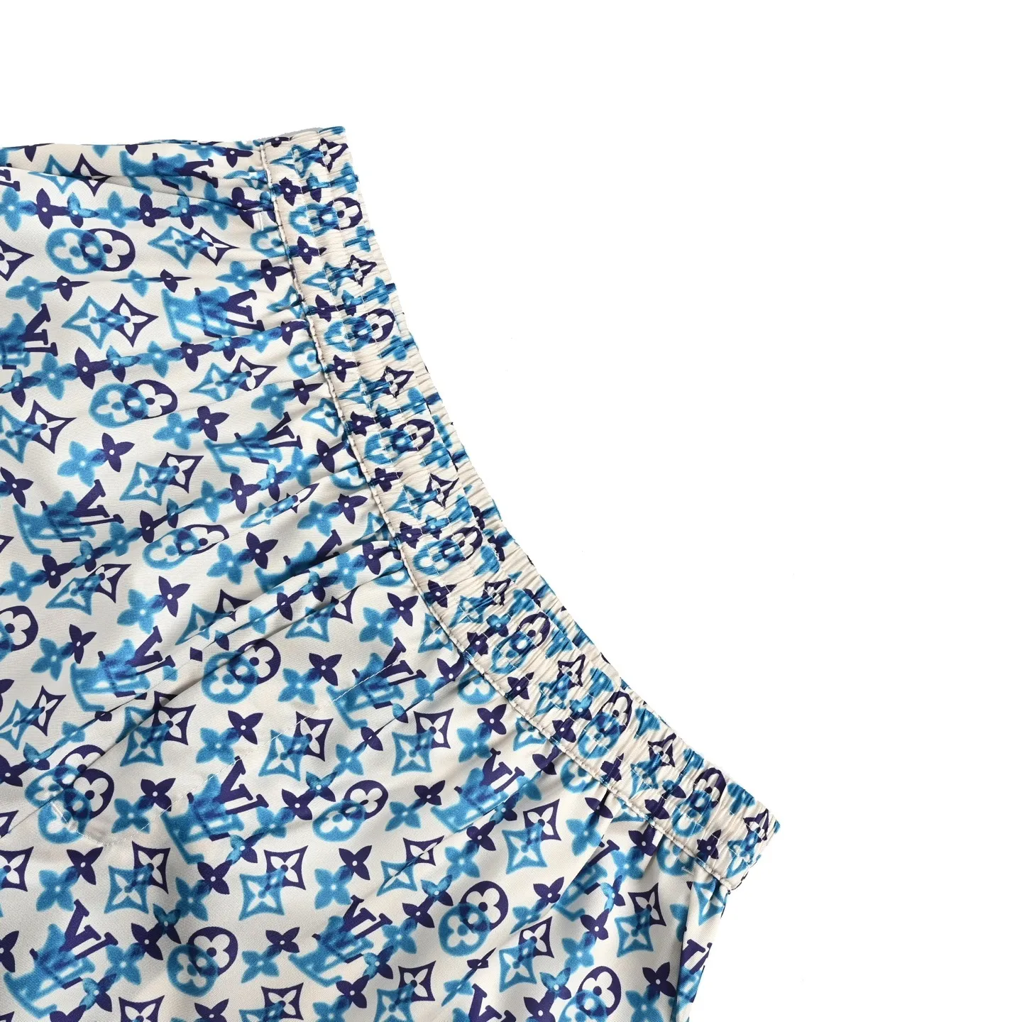 Louis Vuitton/Louis Vuitton full-length presbyopic print suit shorts